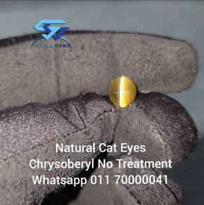 Natural Chrysoberyl Cat Eyes