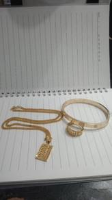Set Gelang,Rantai,Cincin Local