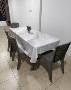 Dining table and chairs