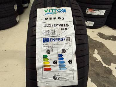 Tayar baru 185 65 15 vittos new tyre 2026 offer