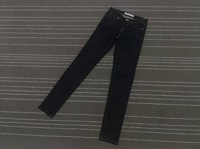 Uniqlo skinny fit blue denim w26