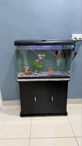 Akuarium set untuk dijual