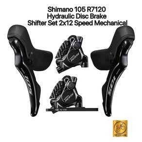Shimano 105 R7120 shifter+R7170 Caliper Hydraulic