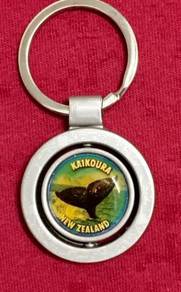 NZ Keyring Souvenir - Kaikoura - Whale Watching