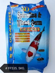 Ocean Free Spirulina Wheat Germ 5kg Koi Fish Feed