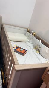 Premium Mothercare Baby Cot & Matching Dresser Set