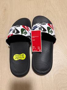 Nike Kawa Slide SE JDI (Multi-Swoosh Black/White)