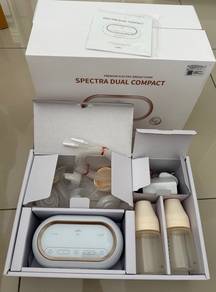 Spetra Dual Compact breast pump set w. free gift