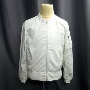 Alpha Industrial White Bomba Jacket
