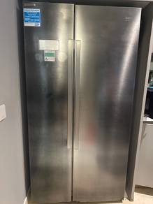Beko Stainless Steel Side-by-Side Refrigerator