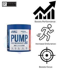Applied Nutrition Pump3GPreWorkout-25serv/50 scoop