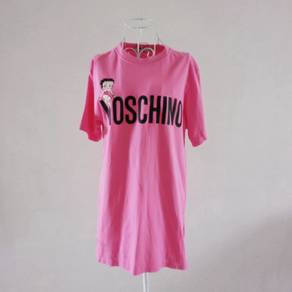 Moschino Betty Boop and logo print Tee
