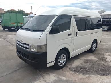 2008 TOYOTA HIACE 2.7 WINDOW VAN Petrol High Roof
