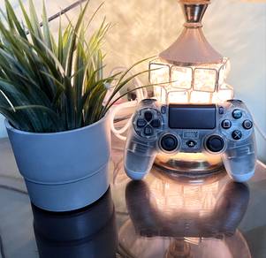 (NEW WITH CABLE) Console Controller White Crystal