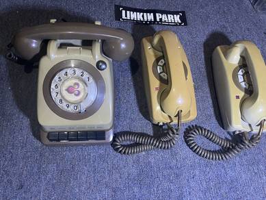 KOMBO 3 telefon Antik (PERNAS-PLESSEY & SETELCO)