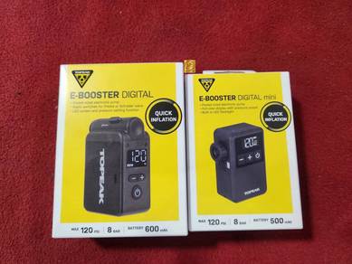 TOPEAK E-BOOSTER DIGITAL & MINI Electronic Pump