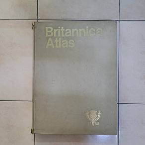 Vintage Encyclopedia Britannica Atlas 1974 Edition