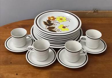 Sundance stoneware Japan dinner set