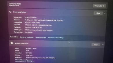Laptop brand Asus ZenBook Flip 14"
