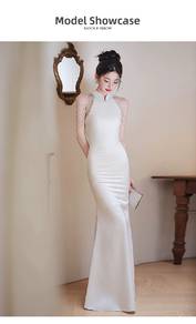 Chunsam White Long Dress