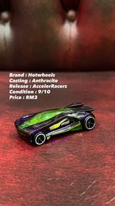 Hotwheels Anthracite AccelerRacers Toy Car
