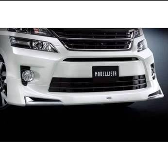 ANH 20 Vellfire Front Skirt(PEARL WHITE)