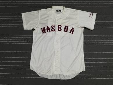 Vintage Pegasus Waseda cream baseball jerseys L
