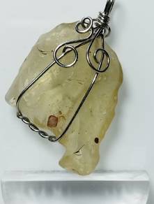 ancient LIBYAN desert glass pendant