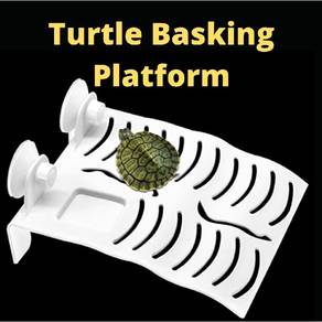 Turtle Kura Kura Basking Plateform (White)