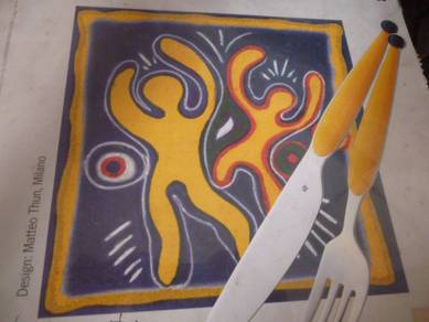 刀叉及墊 knife fork and coaster