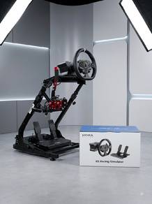 Moza R5 Direct Drive Bundle + Handbrake & Stand