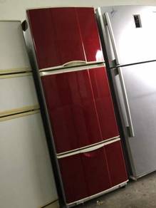 National Fridge 3doors Refrigerator Peti Sejuk Ais