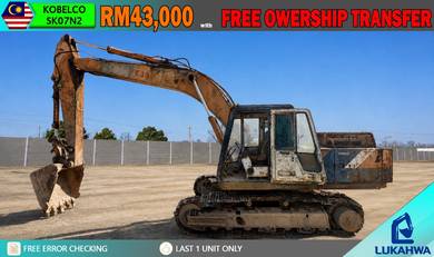 [LOCAL TERPAKAI] KOBELCO SK07N2 Mesin Excavator