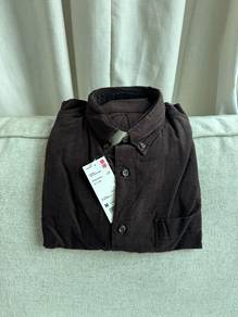 UNIQLO Corduroy Long Sleeve Shirt M - New