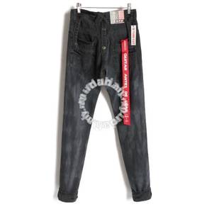 B4709 BOUNTY HUNTER UNiQUE JEANS BLACK DENIM PANTS