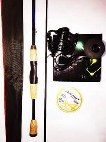 Maguro black shadow 750 combo shakespeare rod
