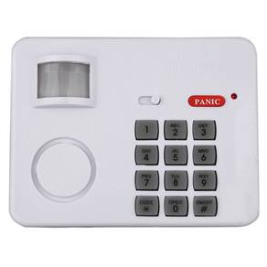 Motion Sensor Alarm with Security Keypad
