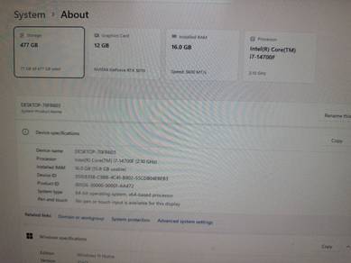 Gaming Desktop computer for sale