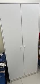 IKEA KLEPPSTAD Wardrobe with 2 doors, white