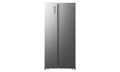 Hisense Side By Side Fridge RS666N4ACNIV SILVER