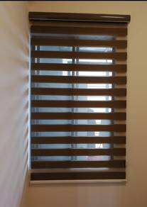LANGSIR JENIS ZEBRA BLIND l install zebra blind