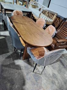 Set Meja Makan 6 Kerusi