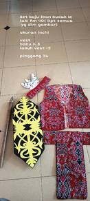 baju iban serawak budak
