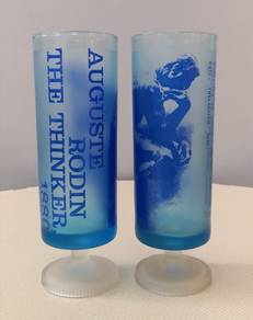 Aderia Japan Auguste Rodin footed glass cup 2