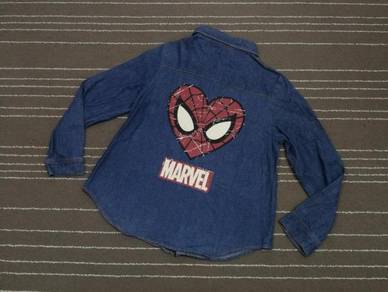 Marvel spiderman woman denim saiz m