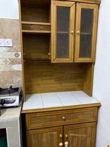Rak Dapur Kayu Murah