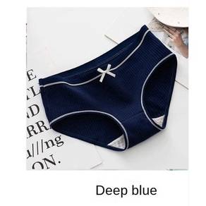 L/XL size cotton ribbon women underwear 