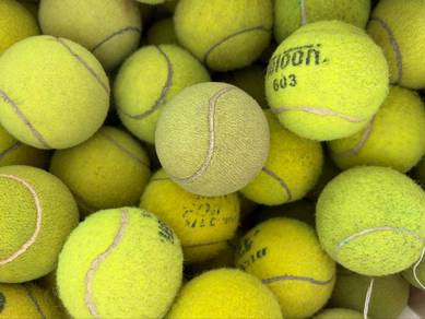  Used Tennis Balls
