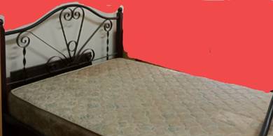 Queen Size Bed + Mattress (Goodnite - 8 Inch)