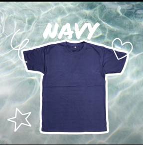 Baju t shirt cotton saiz L 
